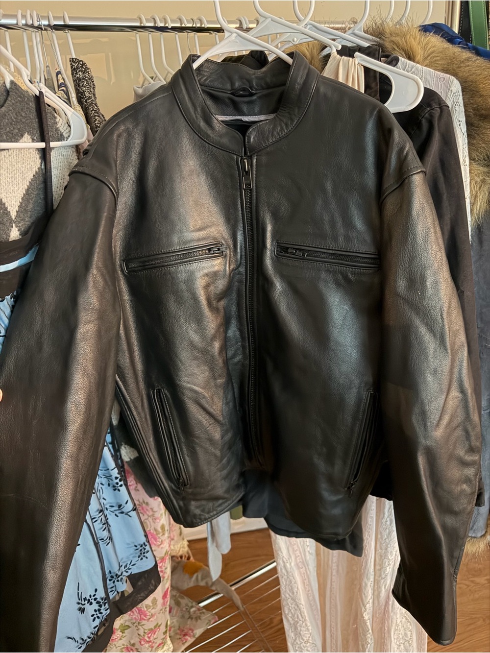 Vintage UNIK premium leather jacket